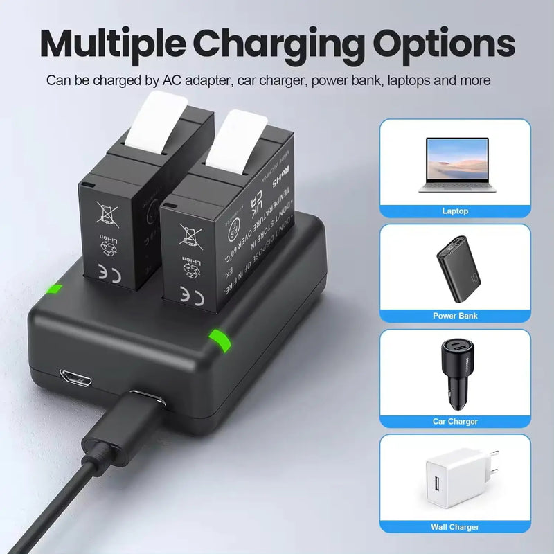 Load image into Gallery viewer, 3.85V Insta360 Ace Pro Battery 1800mAh Replacement Battery Pack Compatible with Insta360 Ace/Ace Pro Action Camera Batteries Accessories ,1pcs