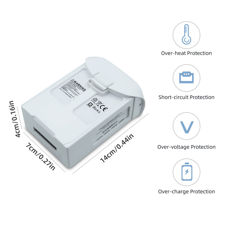 Load image into Gallery viewer, 15.2V Phantom 4 Series Battery High Capacity 5870 mAh Fit for DJI Advanced Drone Replacement Replacement Lithium Polymer Battery -for Phantom 4 Drone Phantom 4 Pro
