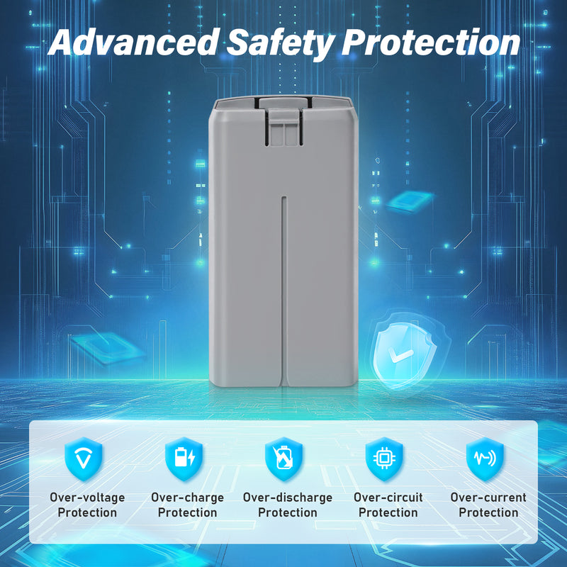 Load image into Gallery viewer, Mini 2 Series Intelligent Flight Battery 2400mAh 7.7V Replacement Battery Compatible with DJI Minin 2/Mini 2 SE/Mini 4K Up to 31Mins Flight Time