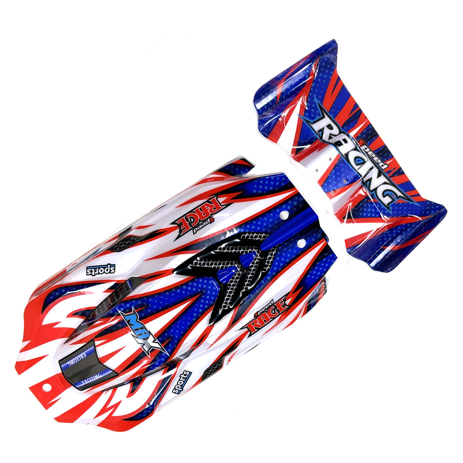 RC Car Body Shell Cover PVC Printed Car Body Kit for WLtoys 1/12 12400