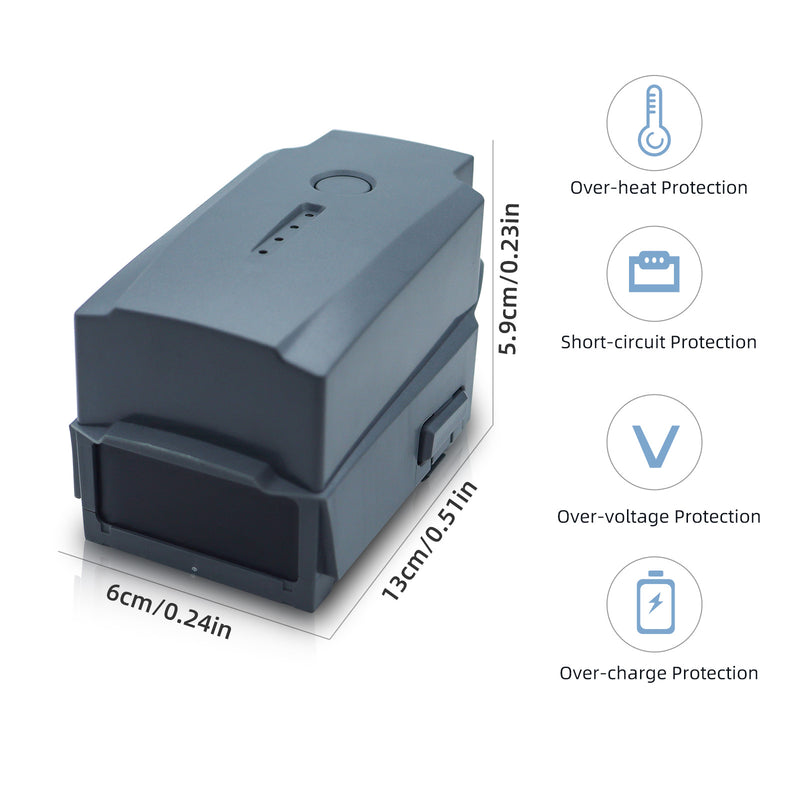 Load image into Gallery viewer, 11.4V Mavic Pro Battery Lithium Polymer Drone Accessory 6830mAh Fit for DJI Mavic Pro Platinum Drone Standby Battery