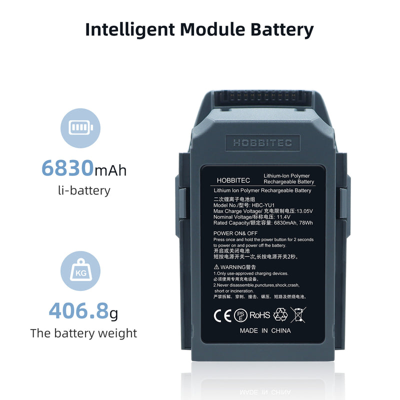 Load image into Gallery viewer, 11.4V Mavic Pro Battery Lithium Polymer Drone Accessory 6830mAh Fit for DJI Mavic Pro Platinum Drone Standby Battery