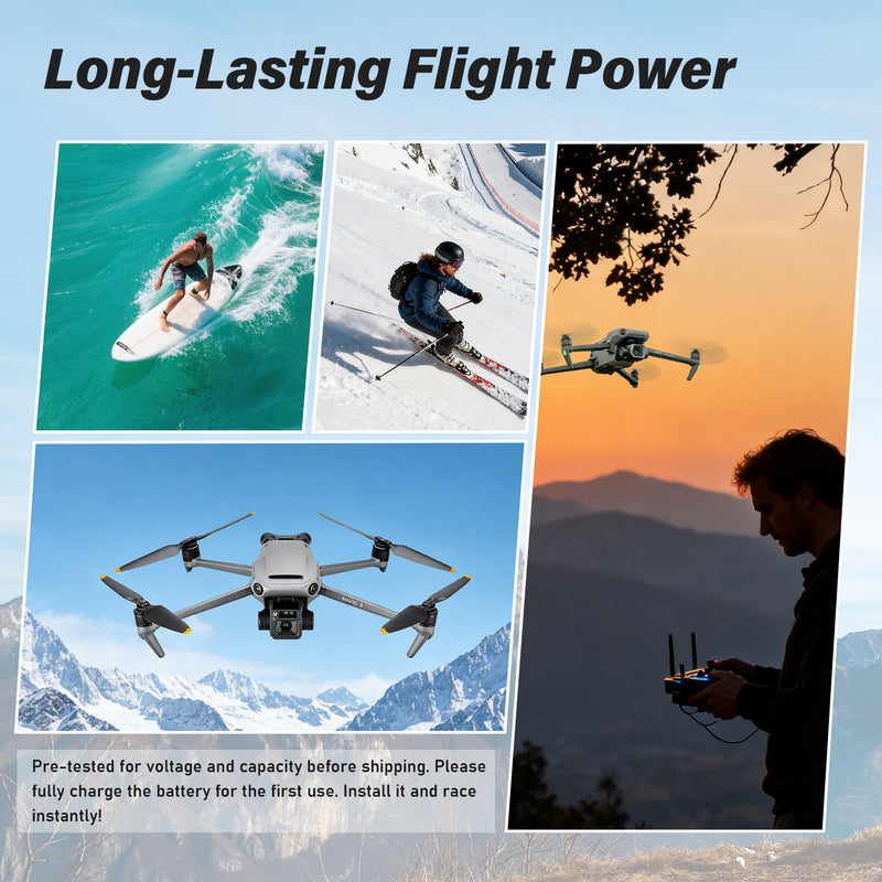 Load image into Gallery viewer, Mavic 3 Intelligent Flight Battery 15.4V 5000mAh High Capacity Replacement Battery Compatible with DJI Mavic 3 / 3 Cine / Classic / Enterprise/ 3 Pro/ Pro Cine, Up to 46Mins Max Flight Time