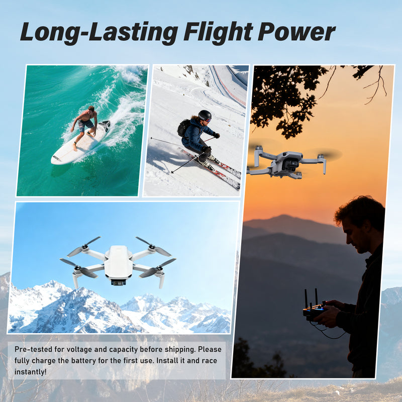 Load image into Gallery viewer, Mini 2 Series Intelligent Flight Battery 2400mAh 7.7V Replacement Battery Compatible with DJI Minin 2/Mini 2 SE/Mini 4K Up to 31Mins Flight Time