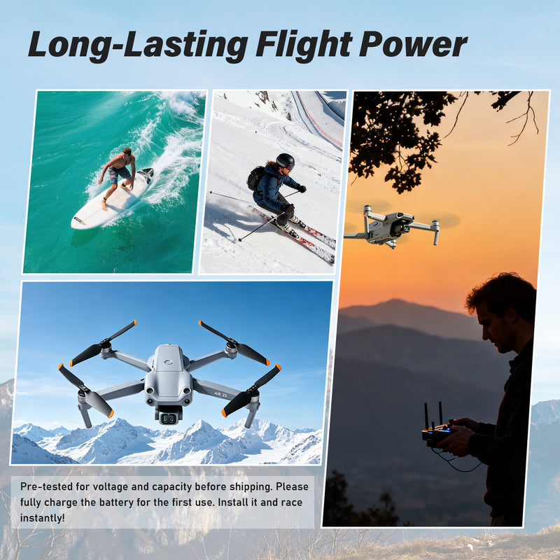 Load image into Gallery viewer, Mavic Air 2 Intelligent Flight Battery 11.55V 3850mAh High Capacity Replacement Battery Compatible with DJI Mavic Air 2/ Air 2S Drone, Up to 28Mins Max Flight Time