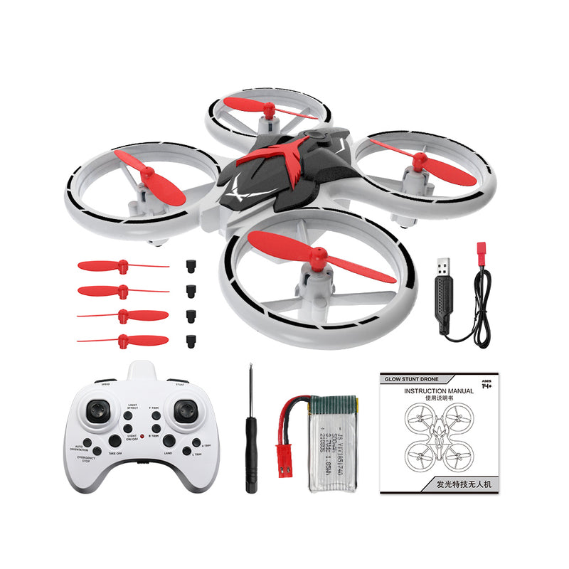 Load image into Gallery viewer, Flytec T22 3D Flips LED Light Mini Drone Indoor Outdoor RC Quadcopter With Auto Hovering Mode Blue
