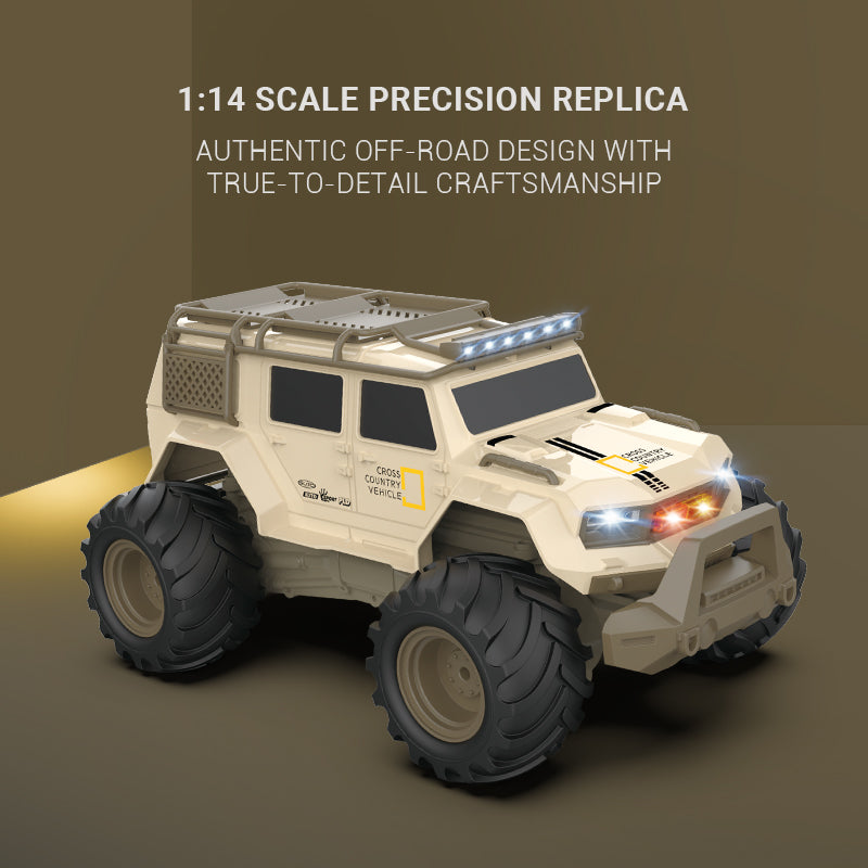 Load image into Gallery viewer, 1/14 SL Off-Road Vehicle 2.4G Amphibious 4WD Five-Channel All-Terrain Remote Control Car, Rotating On The Spot Four-Wheel Drive (with lights + sound)