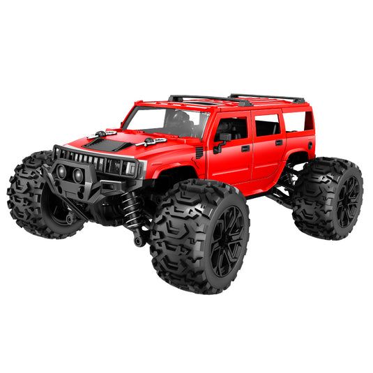 GUOKAI 1:18 Scale 4WD HUMMER RC Truck OFF-Road Climbing Vehicle High Burst 380 Motor 2.4G 866-188