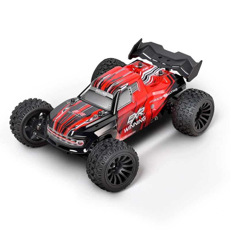 Load image into Gallery viewer, WL1/24 RC Racing Car, 30KM/H High Speed Remote Control Car, 2WD Off-Road Monster Truck with Gyroscope Stabilization, Metal Shock Absorbers, 3-Speed Switch, 2.4G Electric Toy Vehicle