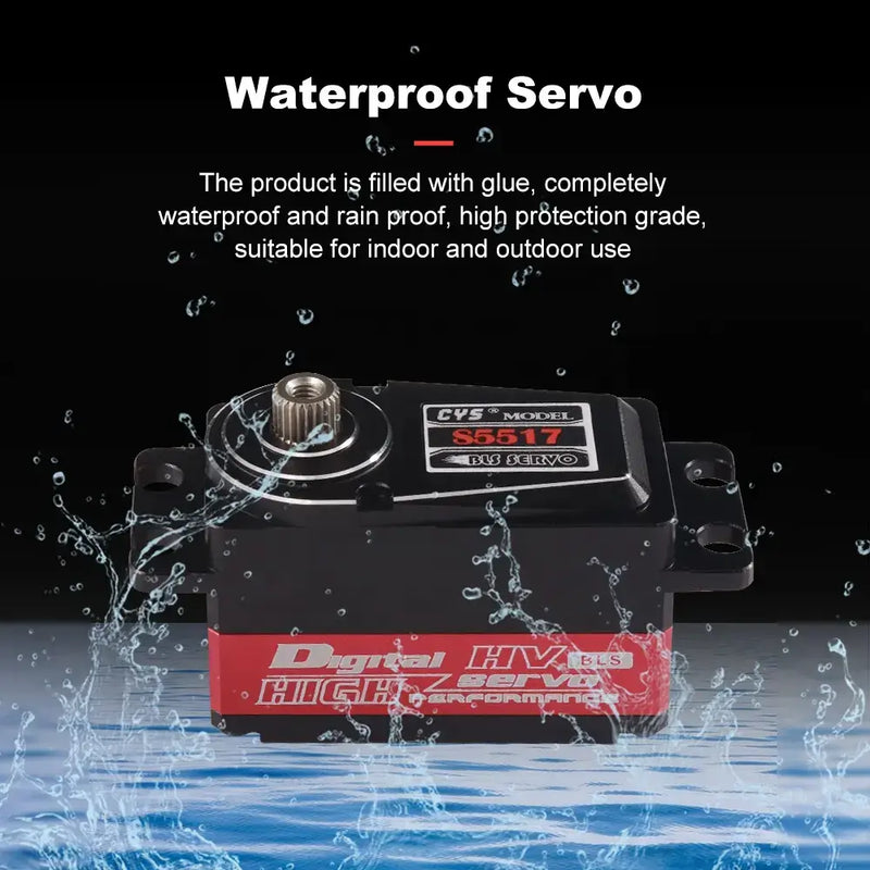 Load image into Gallery viewer, BLS5517 Brushless Low-Profile Servo, 8kg·cm High Torque Metal Gear for High-Performance RC Applications, 1 Pack(Direct Factory Sale)