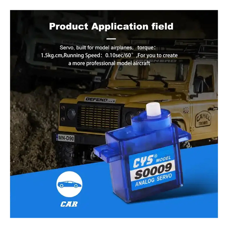 Load image into Gallery viewer, S0009 Digital Mini & Micro High-Quality Servo Delivers Long-Lasting Performance For RC Car & Boat & Helicopter etc, 1 Pack(Direct Factory Sale)