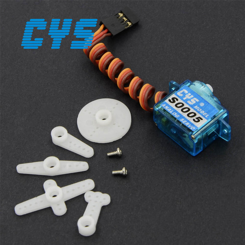 Load image into Gallery viewer, S0005 Mini & Micro Servo with Coreless Motor and Durable Plastic Case for Hight Performance,1 Pack(Direct Factory Sale)