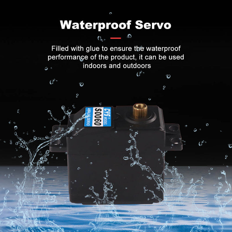 Load image into Gallery viewer, S0060 Standard Size RC Analog Servo with Metal Gear for Optimal Performance ,1 Pack(Direct Factory Sale)