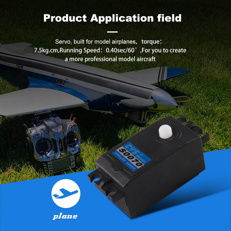 Load image into Gallery viewer, S0070 Digital Low-Profile Servo, 7.5kg·cm Torque for High Performance in Compact Size, 1 Pack(Direct Factory Sale)