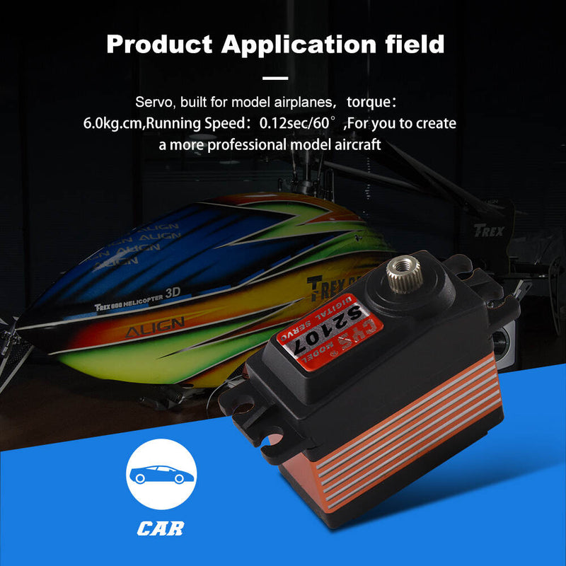 Load image into Gallery viewer, S2107 21 Series Digital Servo with 25-Tooth Horn Gear Spline, High Precision & Waterproof Servo, 1 Pack(Direct Factory Sale)