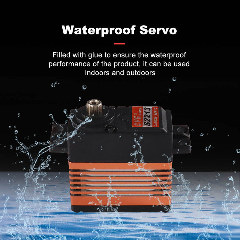 Load image into Gallery viewer, S2213 22 Series Digital Servo with Titanized Gear, 13kg·cm High Torque,1 Pack(Direct Factory Sale)