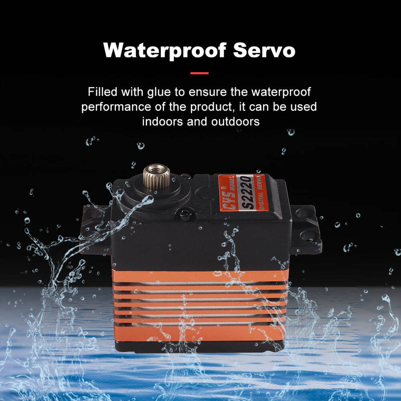 Load image into Gallery viewer, S2220 22 Series Digital Servo with Hight Performance and 45° Operating Angle for Precise Control,1 Pack(Direct Factory Sale)