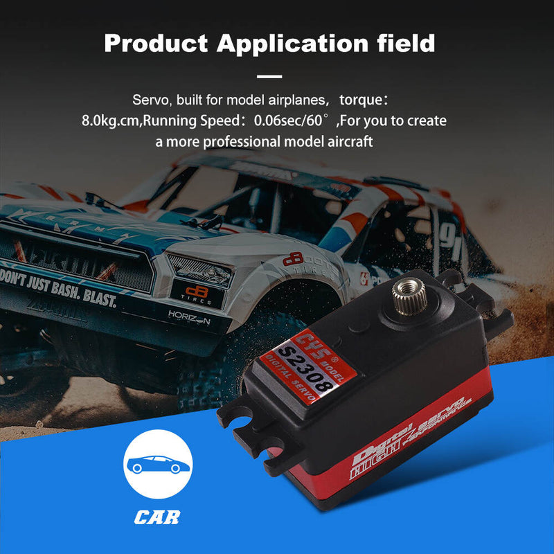 Load image into Gallery viewer, S2308 Low-Profile Servo, High Performance with Precision Components for Responsive & Accurate Control, 1 Pack(Direct Factory Sale)