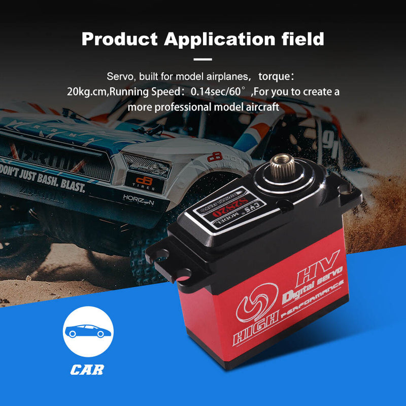Load image into Gallery viewer, S2820 51 Series Brushless Servo, 20kg·cm Torque & 0.14sec/60° Speed for Precision & Reliability,1 Pack(Direct Factory Sale)