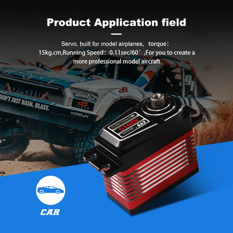 Load image into Gallery viewer, S2915 29 Series Coreless Servo with Full Aluminum Case, 15kg·cm High Torque,1 Pack(Direct Factory Sale)