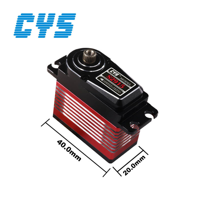 Load image into Gallery viewer, S2915 29 Series Coreless Servo with Full Aluminum Case, 15kg·cm High Torque,1 Pack(Direct Factory Sale)
