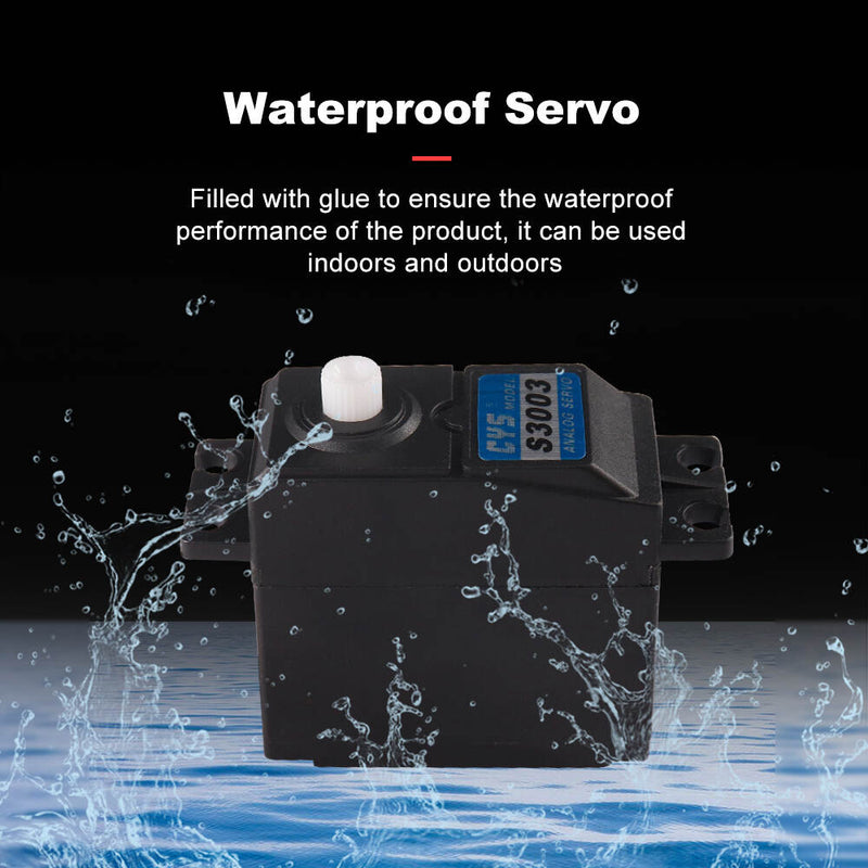 Load image into Gallery viewer, S3003 Standard Size Servo with High Performance, 3.5kg·cm Torque, High Precision & Waterproof for RC Cars