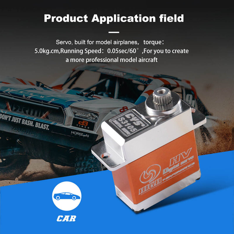 Load image into Gallery viewer, S3105 450 Helicopter Servo with High Performance , Compact 23x12x28.5mm Design for Precise Control,1 Pack(Direct Factory Sale)