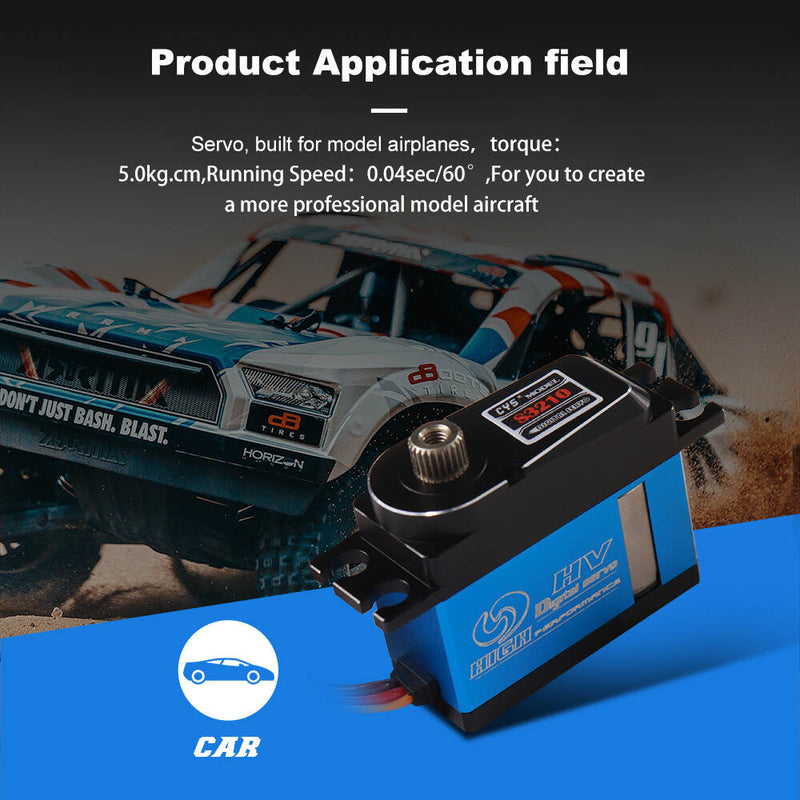 Load image into Gallery viewer, 3210 500-550 Helicopter Servo, High Performance with Coreless Motor for Precision Control, -2000µs Pulse Range ,1 Pack(Direct Factory Sale)