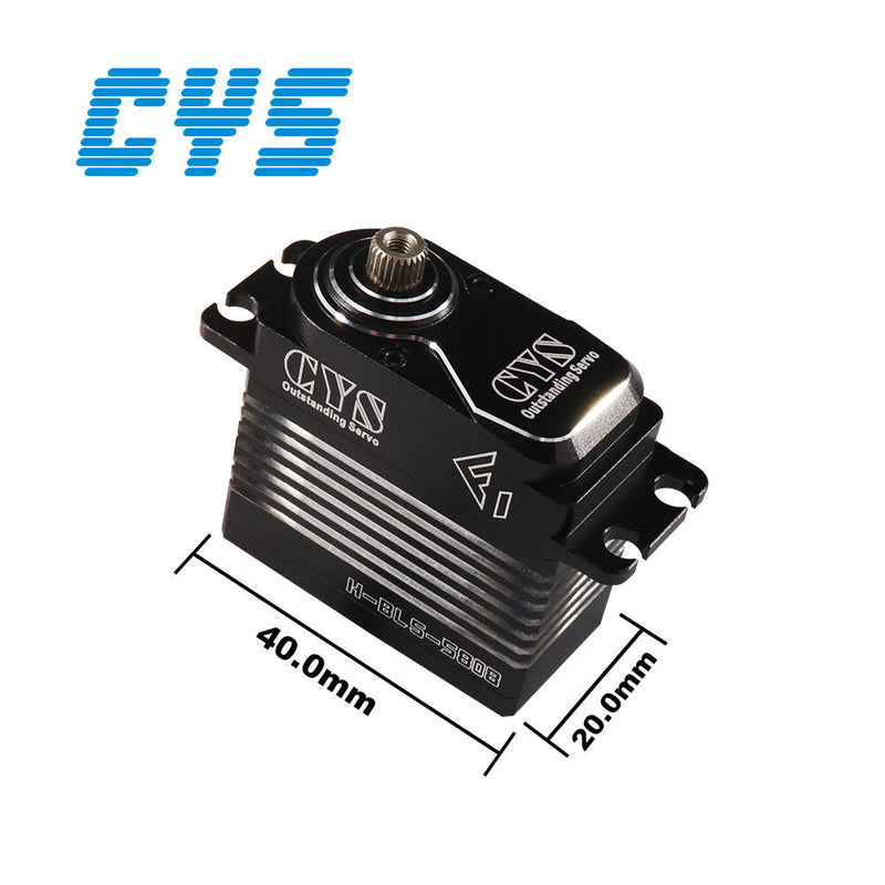 Load image into Gallery viewer, H-BLS-5808 58 Series Brushless Servo with Full Aluminum Case & Titanized Gears,1 Pack(Direct Factory Sale)