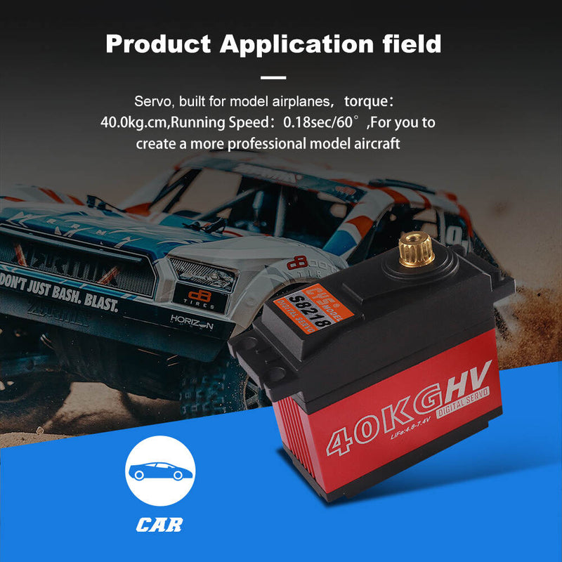 Load image into Gallery viewer, S8218 1:5 RC Car Servo, Full-Metal Brushless & Waterproof for Precise Control & Hight Performance, 1 Pack(Direct Factory Sale)