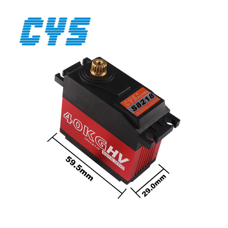 Load image into Gallery viewer, S8218 1:5 RC Car Servo, Full-Metal Brushless & Waterproof for Precise Control & Hight Performance, 1 Pack(Direct Factory Sale)