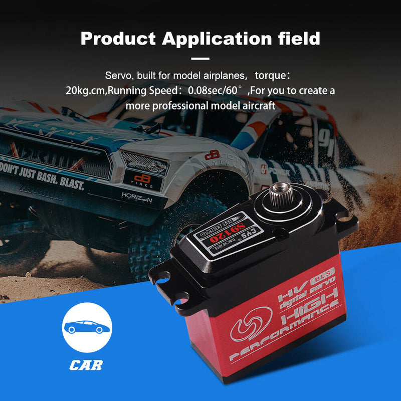 Load image into Gallery viewer, BLS9120 91 Series Brushless Servo with Full Aluminum Case for High-Precision RC Applications,1 Pack(Direct Factory Sale)