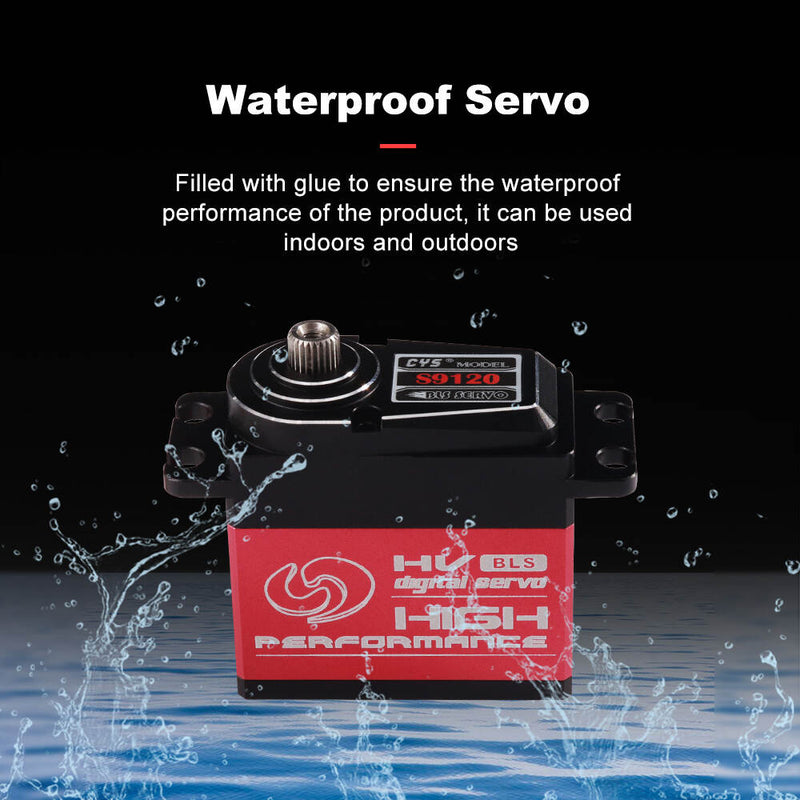 Load image into Gallery viewer, BLS9120 91 Series Brushless Servo with Full Aluminum Case for High-Precision RC Applications,1 Pack(Direct Factory Sale)