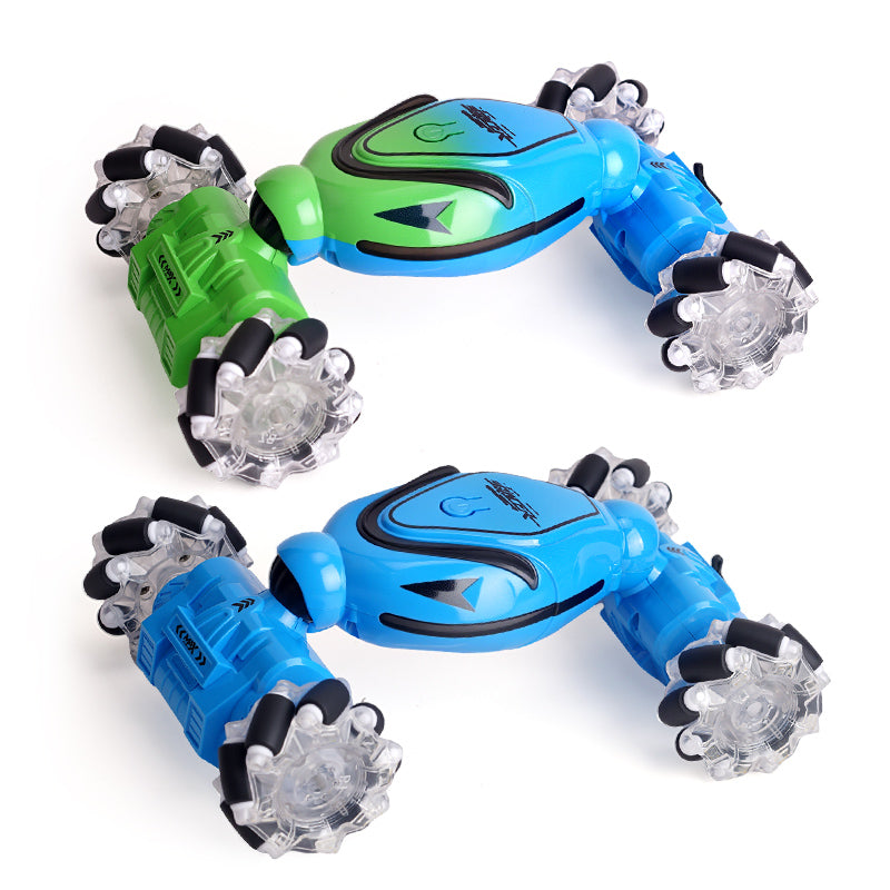 Load image into Gallery viewer, URGENEX RC Car Toys for Boys Girls 6-12, RC Stunt Car 2.4Ghz 4WD Remote Control Car with Lights Music Double Sided Flip 360° Rotate Off-Road, Birthday Xmas Gifts for Kids