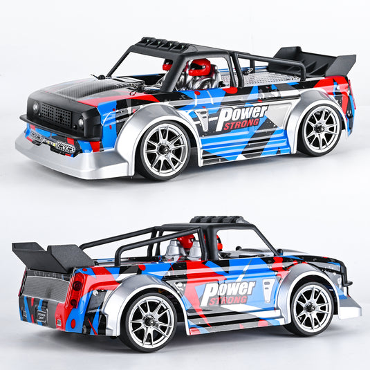 GUOKAI  Drift racing car 2.4G Remote control 4 Wheel Drive All Terrain with Led Light