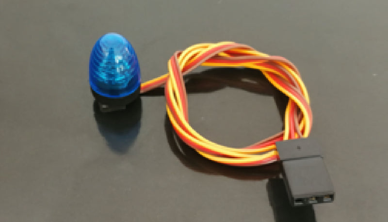 Load image into Gallery viewer, RC CAR LED Flash Light 10*15MM Multifunctional 360 Degree Rotating flash light Suitable for Emergency car/ Engineering car/ Police car lights
