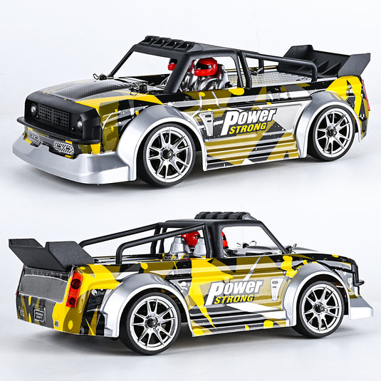 GUOKAI  Drift racing car 2.4G Remote control 4 Wheel Drive All Terrain with Led Light