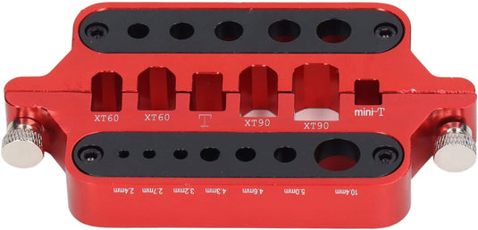Aluminum Welding Soldering Insulate Station Jig RC Tools for XT60 XT90 Deans T Banana Plug Connector