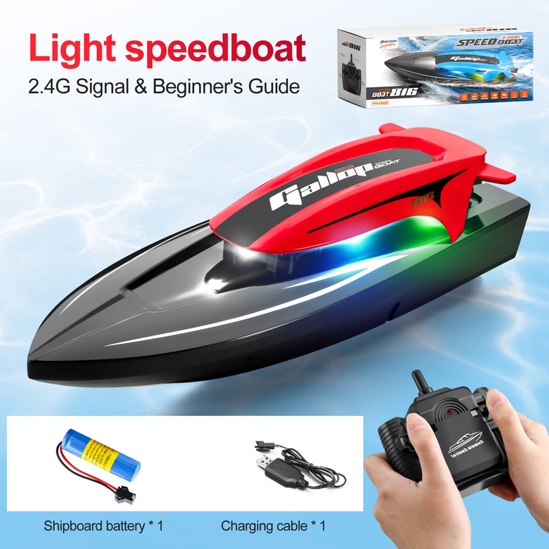 Load image into Gallery viewer, YiLe No.816 RC Boat 2.4G 20km/h High Speed Remote Control Boat With Lights