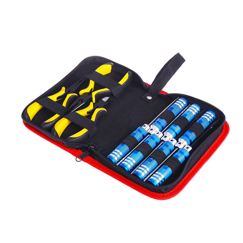 Load image into Gallery viewer, 10 in 1 Professional Multi RC Tools Kits Hex Driver Allen Keys Screwdriver Pliers Wrench