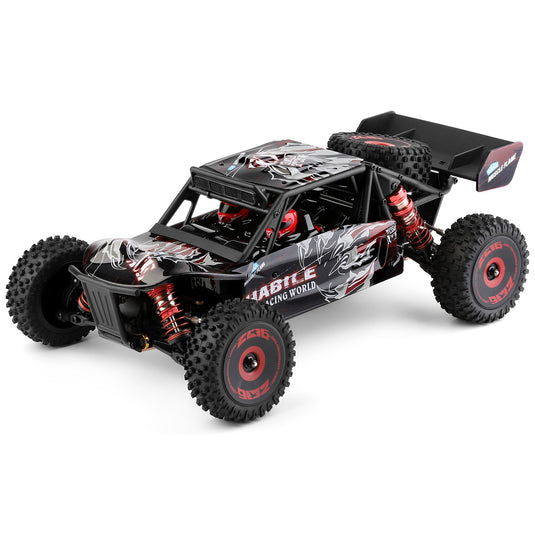 WLtoys 1/12 Scale RC Car 4WD 75KM/H High Speed Brushless 2.4G Remote Control RC Car Model 124016