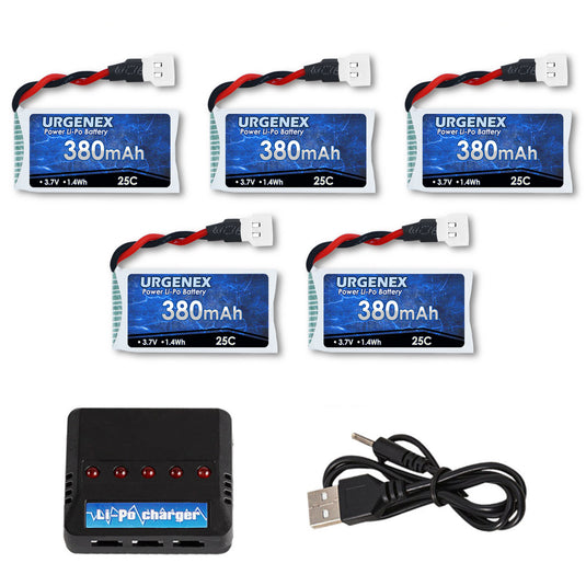 3.7V 380mAh RC Drone Battery Fit for SYMA RC Drone with Molex Plug