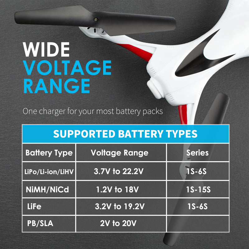 Load image into Gallery viewer, B6 V3 Balance Charger 80W 6A RC Battery Charger for LiPo/Li-ion/LiHv/Life Battery (1-6S) NiMH/NiCd (1-15S)/Pb Batteries Professional RC Hobby Batteries Balance Charger Discharger with AC Power Adapter