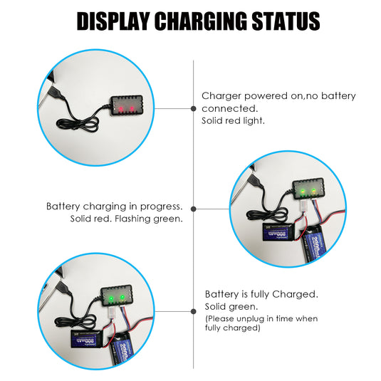 WLtoys RC Battery- 7.4V 1600mAh with Deans T Plug 35C