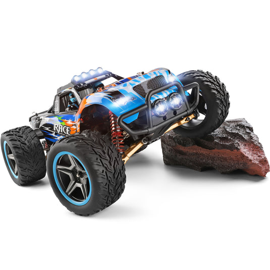 WLtoys 1/10 Scale RC Car 4WD 55KM/H Brushless 4WD 2.4G Remote Control RC Truck Model 104019