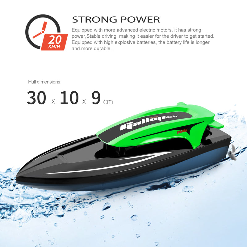 Load image into Gallery viewer, YiLe No.816 RC Boat 2.4G 20km/h High Speed Remote Control Boat With Lights