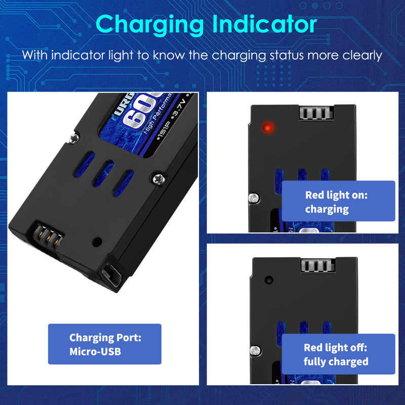 Load image into Gallery viewer, E58 Lipo Battery 3.7V 600mAh for E58 RC Drone