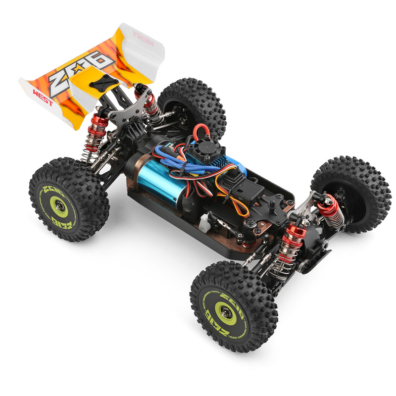 Load image into Gallery viewer, WLtoys 144010 4WD 75KM/H High Speed RC Car Truck Brushless