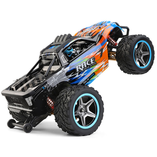 WLtoys 1/10 Scale RC Car 4WD 55KM/H Brushless 4WD 2.4G Remote Control RC Truck Model 104019