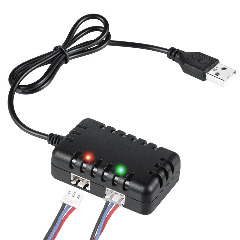 Load image into Gallery viewer, 2S 1 to 2 7.4V 1A Battery Charger XH-3P Connector Compatible with 7.4V RC Battery